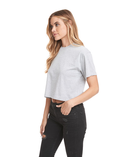 Next Level Apparel Ladies' Ideal Crop T-Shirt | alphabroder