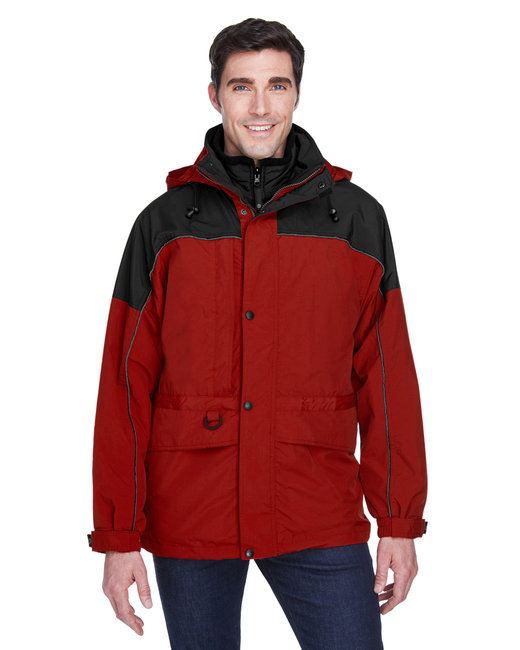 North End Adult 3-in-1 Two-Tone Parka | alphabroder