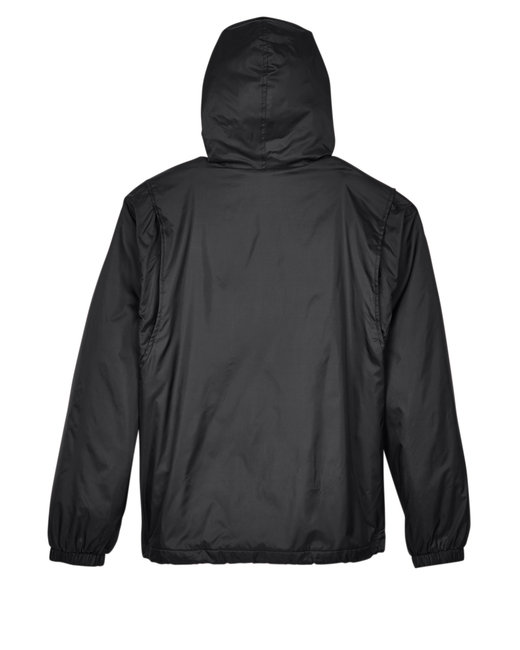 UltraClub Adult Fleece-Lined Hooded Jacket | alphabroder