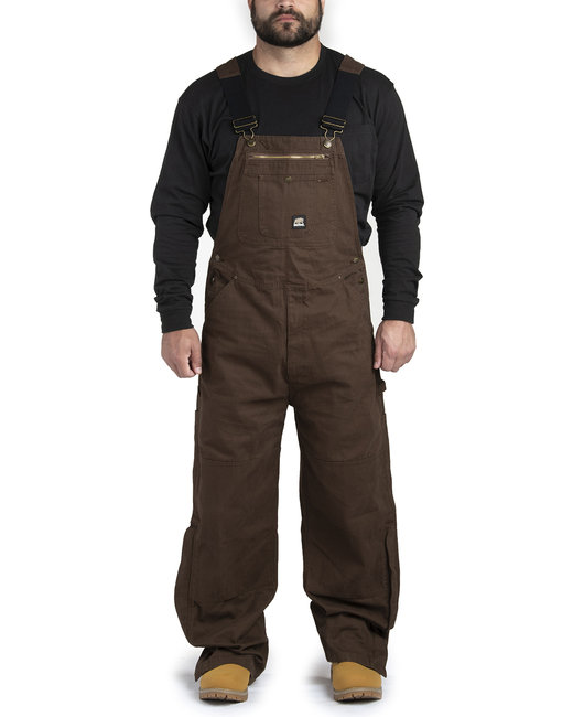 Berne Men's Big & Tall Acre Unlined Washed Duck Bib Overall 