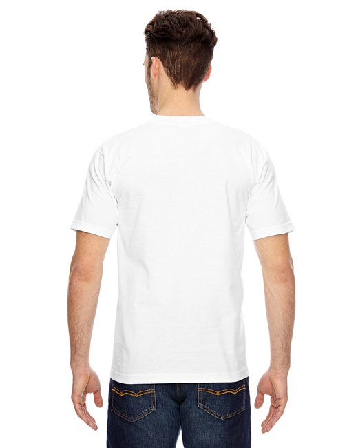 Bayside Adult 6.1 oz., 100% Cotton Pocket T-Shirt | alphabroder
