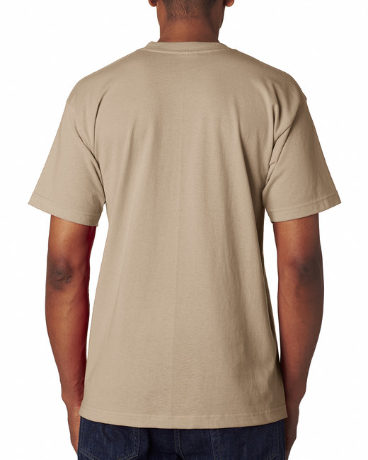 Bayside Adult 6.1 oz., 100% Cotton Pocket T-Shirt | alphabroder
