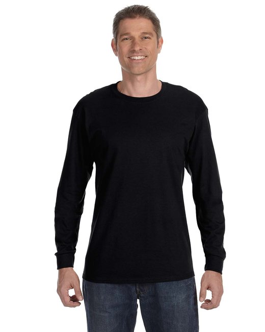 Gildan Mens Ultra Cotton 100% Cotton Long Sleeve T-Shirt