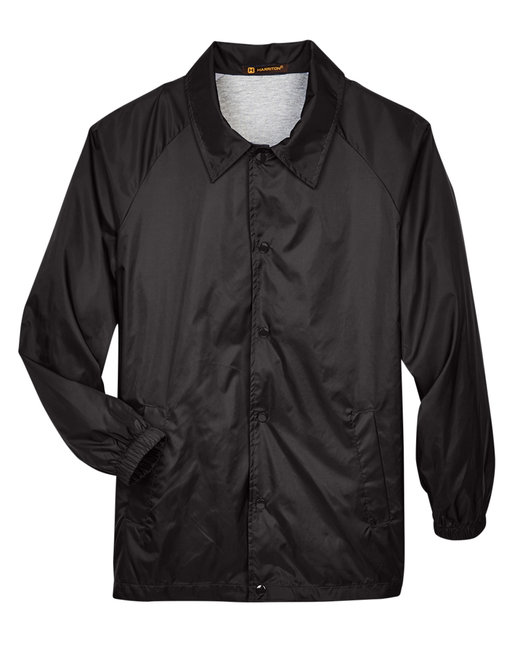 mens jackets M775 Harriton Adult Nylon Staff Jacket