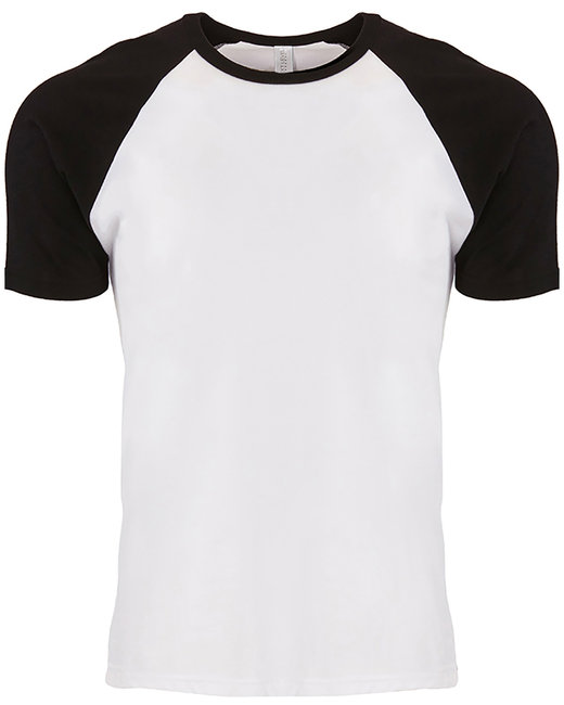 Next Level Apparel Unisex Raglan Short-Sleeve T-Shirt | alphabroder