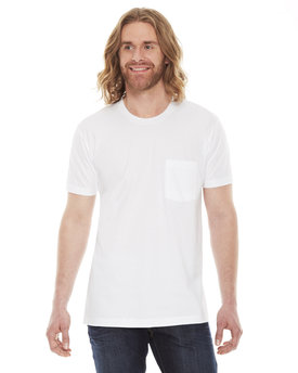 American Apparel Unisex Fine Jersey Pocket Short-Sleeve T-Shirt