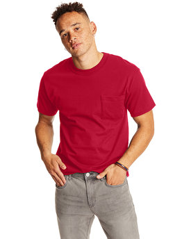 Hanes Adult Beefy-T® with Pocket