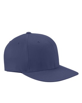 Flexfit Adult Wooly Twill Pro Baseball On-Field Shape Cap with Flat Bill