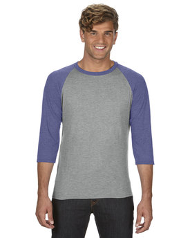 Anvil Adult Triblend 3/4-Sleeve Raglan T-Shirt