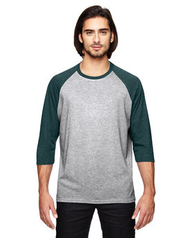 Anvil Adult Triblend 3/4-Sleeve Raglan T-Shirt