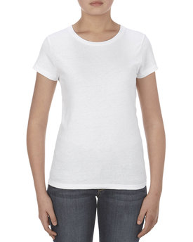 Alstyle Missy 4.3 oz., Ringspun Cotton T-Shirt