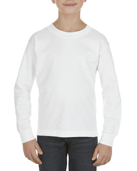 Alstyle Youth 6.0 oz., 100% Cotton Long-Sleeve T-Shirt