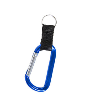 Prime Line Carabiner With Strap And Split Ring