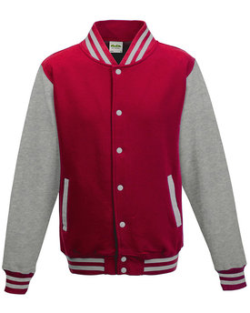 Just Hoods By AWDis Youth 80/20 Heavyweight Letterman Jacket