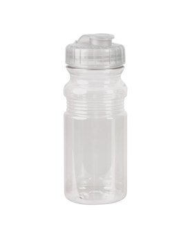 Prime Line 20oz Translucent Sport Bottle With Snap Cap
