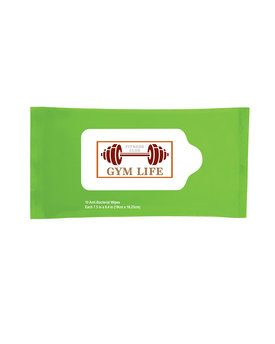 Prime Line Sanitizer Wet Wipes In Re-Sealable Pouch
