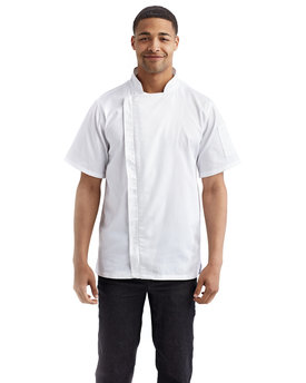Artisan Collection by Reprime Unisex Zip-Close Short Sleeve Chef