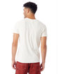 Alternative Men's Heritage Garment-Dyed Distressed T-Shirt VINTAGE WHITE ModelBack