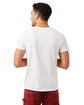 Alternative Unisex Heritage Garment-Dyed Distressed T-Shirt white reactive ModelBack