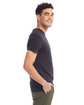 Alternative Men's Heritage Garment-Dyed Distressed T-Shirt SMOKE REACTIVE ModelSide