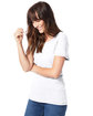 Alternative Ladies' Keepsake Vintage Jersey T-Shirt white ModelQrt