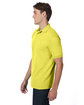 Hanes Adult 50/50 EcoSmart® Jersey Knit Polo yellow ModelSide