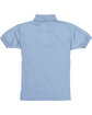Hanes Youth 50/50 EcoSmart® Jersey Knit Polo LIGHT BLUE FlatBack
