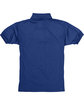 Hanes Youth 50/50 EcoSmart® Jersey Knit Polo  FlatBack