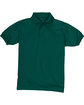 Hanes Youth 50/50 EcoSmart® Jersey Knit Polo DEEP FOREST FlatFront