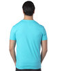 Threadfast Apparel Unisex Ultimate CVC T-Shirt pacific blue ModelBack