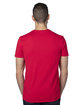 Threadfast Apparel Unisex Ultimate CVC T-Shirt red ModelBack
