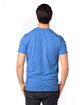 Threadfast Apparel Unisex Ultimate CVC T-Shirt royal heather ModelBack