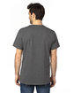 Threadfast Apparel Unisex Ultimate T-Shirt CHARCOAL HEATHER ModelBack