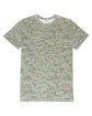 Threadfast Apparel Unisex Ultimate T-Shirt GREEN HEX CAMO OFFront