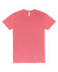 Threadfast Apparel Unisex Ultimate CVC T-Shirt red heather OFFront