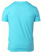 Threadfast Apparel Unisex Ultimate CVC T-Shirt pacific blue OFBack