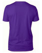 Threadfast Apparel Unisex Ultimate CVC T-Shirt purple OFBack