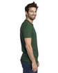 Threadfast Apparel Unisex Ultimate CVC T-Shirt forest green ModelSide
