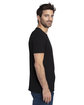 Threadfast Apparel Unisex Ultimate CVC T-Shirt rfid black ModelSide