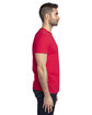Threadfast Apparel Unisex Ultimate CVC T-Shirt red ModelSide