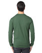 Threadfast Apparel Unisex Ultimate CVC Long-Sleeve T-Shirt forest green ModelBack
