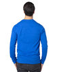 Threadfast Apparel Unisex Ultimate CVC Long-Sleeve T-Shirt royal ModelBack