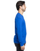 Threadfast Apparel Unisex Ultimate CVC Long-Sleeve T-Shirt royal ModelSide