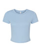 Bella + Canvas Ladies' Micro Ribbed Baby Tee sol baby bl blnd OFFront