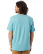 Alternative Unisex Outsider T-Shirt aqua ModelBack