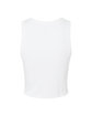 Bella + Canvas Ladies' Micro Ribbed Racerback Tank solid wht blend OFBack