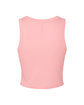 Bella + Canvas Ladies' Micro Ribbed Racerback Tank solid pink blend OFBack