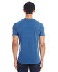 Threadfast Apparel Unisex Triblend Short-Sleeve T-Shirt ROYAL BLK TRBLND ModelBack