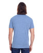 Threadfast Apparel Unisex Triblend Short-Sleeve T-Shirt NAVY TRIBLEND ModelBack