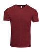 Threadfast Apparel Unisex Triblend Short-Sleeve T-Shirt CARD BLCK TRBLND OFFront
